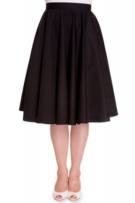 Main Image Paula 50's Swingskjørt - Sort