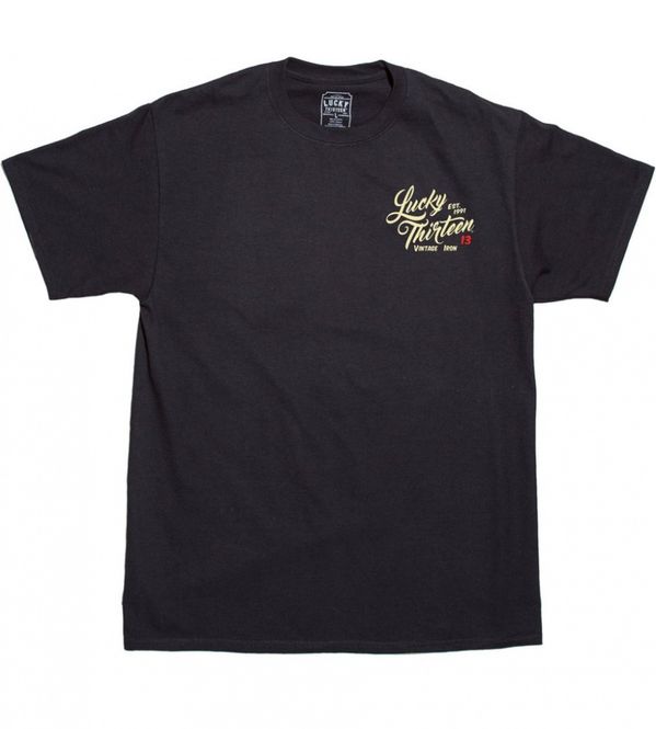 Hovedbilde Lucky13 - Vintage Iron T-skjorte - Sort