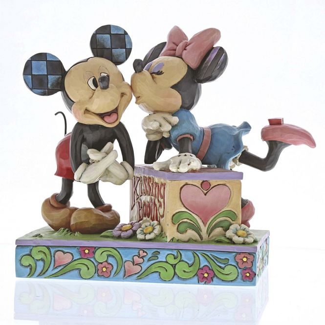 Hovedbilde Jim Shore - Mikke og Minnie - Kissing Booth