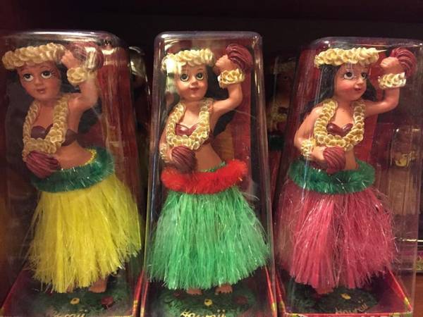 Vintage Hula Dolls