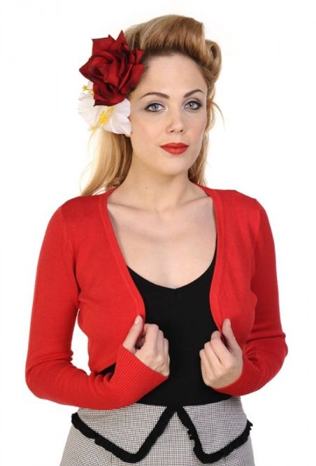 Main Image Flickers Bolero - Rød- Jakke