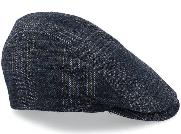 MJM - Bang Bomullsmix -  Mørk Navy Check