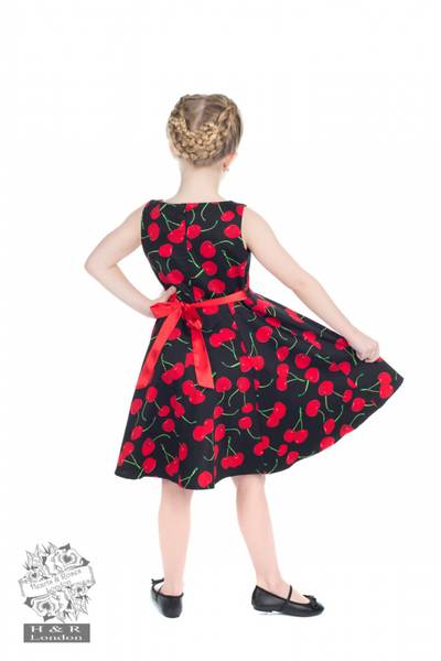 H&R Bombshell Sort Cherry Swing Kjole
