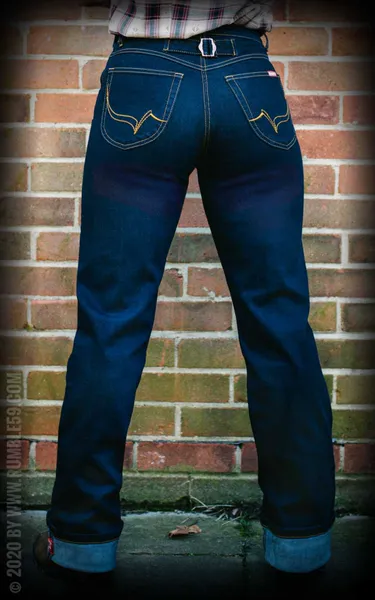 Rumble59 - Ladies Denim Straight Cut