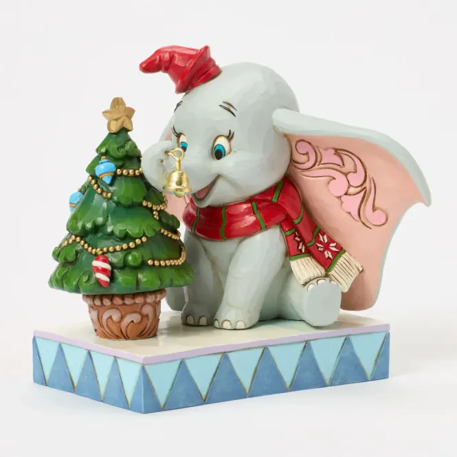 Hovedbilde Jim Shore - Dumbo med juletre