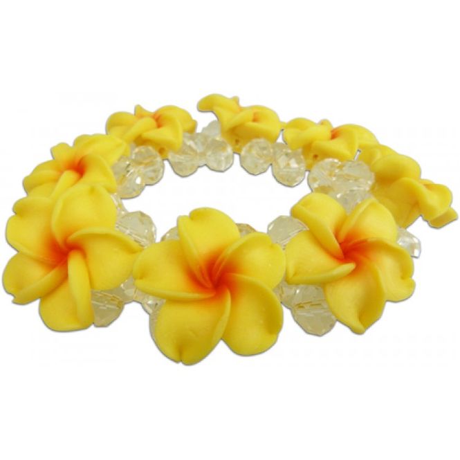 Main Image Armbånd - Hawaii - Gul/Orange