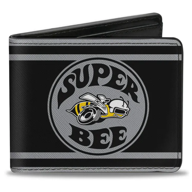 Hovedbilde Lommebok - Super Bee Grå Logo