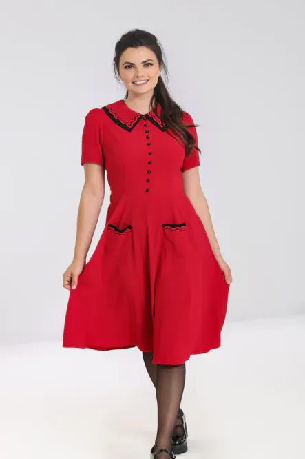 Main Image Hell Bunny - Emily Kjole - Rød