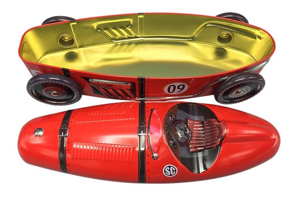 Bilboks - Rød Racerbil