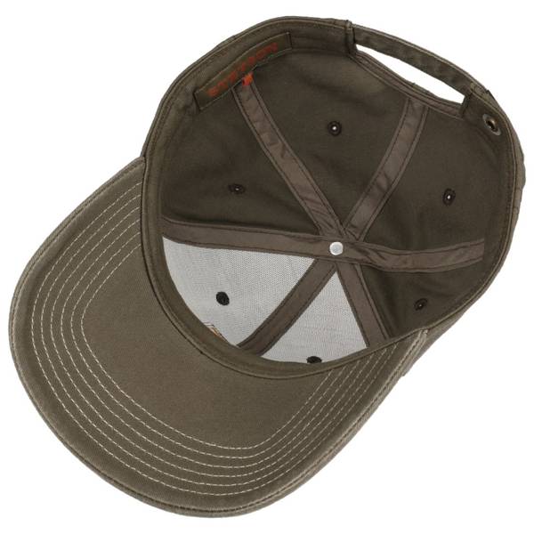 Stetson - Baseball Cap - Cotton - Brungrønn