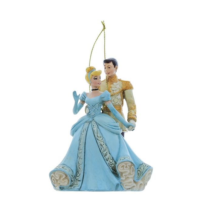 Hovedbilde Jim Shore - Ornament Askepott og Prinsen
