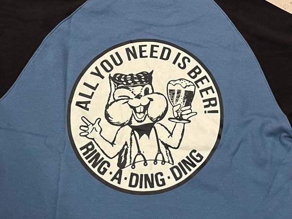 King Kerosin - RING-A-DING DING Genser - Blå