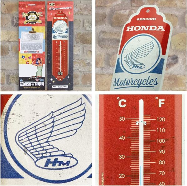Termometer - Honda Vintage MC Logo