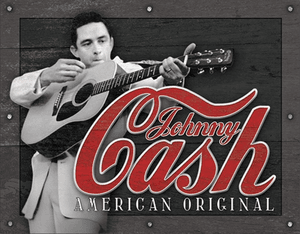 Hovedbilde Metallskilt - Johnny Cash American Original