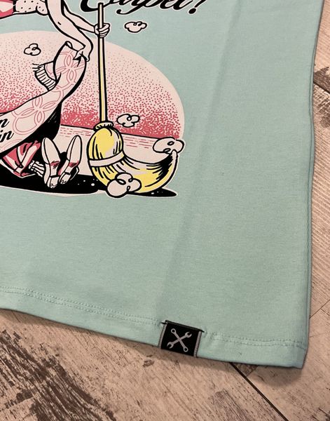 Queen Kerosin - Sweep Under T-skjorte - Mintgrønn