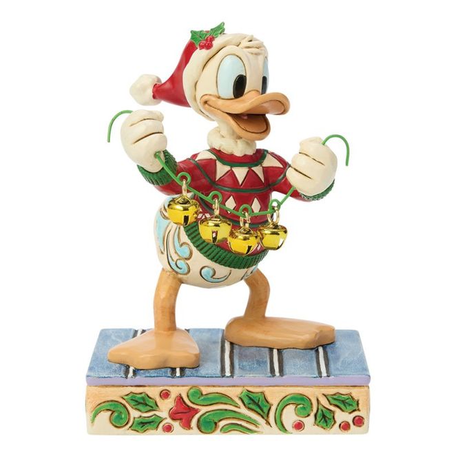 Hovedbilde jim Shore - Donald med Bjeller - Holiday Jingle